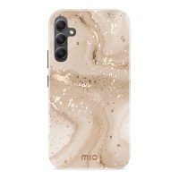MIO Back Cover hoesje met MagSafe voor Samsung Galaxy A34 - Gold Marble