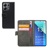 Mobilize Classic Gelly Wallet Case voor Xiaomi Redmi Note 13 4G - Zwart