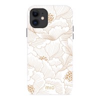 MIO Back Cover hoesje met MagSafe voor Apple iPhone 11 / iPhone XR - White Roses