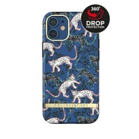 Richmond & Finch Freedom Series Back Cover voor Apple iPhone 12 Mini - Blue Leopard