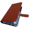 Valenta Gel Skin Wallet Case voor Apple iPhone 12 Mini - Bruin