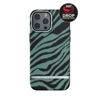 Richmond & Finch Freedom Series Back Cover voor Apple iPhone 13 Pro Max - Emerald Zebra