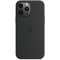 Apple Silicone Back Cover met MagSafe voor Apple iPhone 13 Pro Max - Midnight