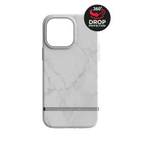Richmond & Finch Freedom Series Back Cover voor Apple iPhone 14 Pro Max - White Marble