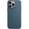 Apple FineWoven Back Cover met MagSafe voor Apple iPhone 15 Pro Max - Pacific Blue