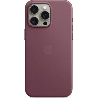Apple FineWoven Back Cover met MagSafe voor Apple iPhone 15 Pro Max - Mulberry