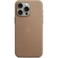 Apple FineWoven Back Cover met MagSafe voor Apple iPhone 15 Pro Max - Taupe