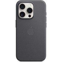 Apple FineWoven Back Cover met MagSafe voor Apple iPhone 15 Pro - Black
