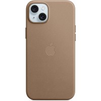 Apple FineWoven Back Cover met MagSafe voor Apple iPhone 15 Plus - Taupe