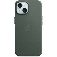 Apple FineWoven Back Cover met MagSafe voor Apple iPhone 15 - Evergreen