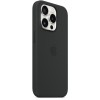 Apple Silicone Back Cover met MagSafe voor Apple iPhone 15 Pro - Black