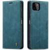 CASEME Retro Wallet Case voor Samsung Galaxy A22 5G - Blauw