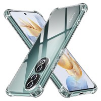 Techsuit Shockproof Back Cover hoesje voor HONOR 90 - Transparant