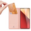 Dux Ducis Skin Pro Wallet Case voor Xiaomi Redmi Note 13 Pro 4G/5G / Xiaomi Poco M6 Pro - Zwart