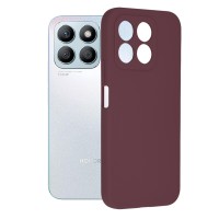 Techsuit Color Silicone Back Cover voor HONOR X8b - Paars