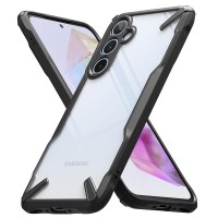 Ringke Fusion X Back Cover voor Samsung Galaxy A35 - Zwart