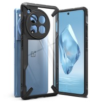 Ringke Fusion X Back Cover voor OnePlus 12R - Zwart