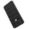 Techsuit Magic Shield Back Cover hoesje voor Xiaomi Redmi 12C - Zwart