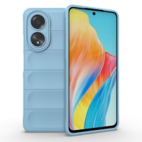 Techsuit Magic Shield Back Cover hoesje voor Oppo A58 4G - Blauw