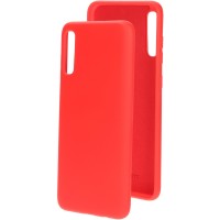 Mobiparts Silicone Back Cover hoesje voor Samsung Galaxy A70 - Rood