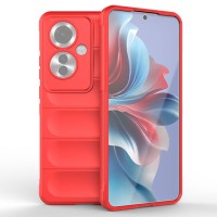 Techsuit Magic Shield Back Cover hoesje voor Oppo Reno11 F 5G - Rood