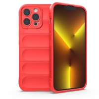 Techsuit Magic Shield Back Cover hoesje voor Apple iPhone 13 Pro Max - Rood