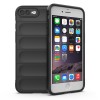 Techsuit Magic Shield Back Cover hoesje voor Apple iPhone 8 Plus/7 Plus - Zwart