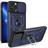 Techsuit Camshield Back Cover voor Apple iPhone 13 Pro - Blauw