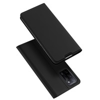 Dux Ducis Skin Pro Wallet Case voor Oppo A16/A16s/A54s/A53s - Zwart