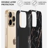 Burga Tough Back Cover hoesje voor Apple iPhone 13 Pro - Rose Gold Marble