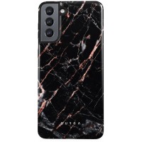 Burga Tough Back Cover hoesje voor Samsung Galaxy S22 - Rose Gold Marble