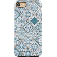Burga Tough Back Cover hoesje voor Apple iPhone SE 2022/2020 / iPhone 7/8 - Tropical Oasis
