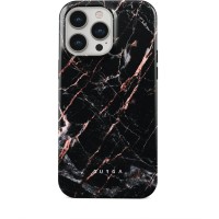 Burga Tough Back Cover hoesje voor Apple iPhone 15 Pro - Rose Gold Marble