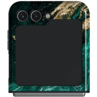 Burga Snap Back Cover hoesje voor Samsung Galaxy Z Flip 5 - Emerald Pool