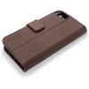 Decoded Detachable Echt Leren Wallet Case hoesje voor Apple iPhone 6/6S/7/8 / iPhone SE 2022/2020 - Chocolate Brown