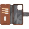 Decoded Detachable Echt Leren Wallet Case hoesje voor Apple iPhone 15 Pro Max - Tan