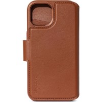 Decoded Detachable Echt Leren Wallet Case hoesje voor Apple iPhone 15 Plus - Tan