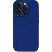 Decoded Silicone Back Cover hoesje voor Apple iPhone 15 Pro - Galactic Blue