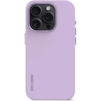 Decoded Silicone Back Cover hoesje voor Apple iPhone 15 Pro - Digital Lavender