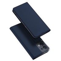 Dux Ducis Skin Pro Wallet Case voor Oppo Reno8 - Blauw