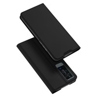 Dux Ducis Skin Pro Wallet Case voor Vivo X60 Pro - Zwart