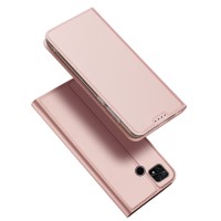 Dux Ducis Skin Pro Wallet Case voor Xiaomi Poco C40 - Roze