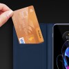 Dux Ducis Skin Pro Wallet Case voor Motorola Edge 20 Pro - Zwart