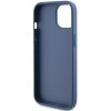 Guess 4G Big Metal Logo Hard Case Back Cover voor Apple iPhone 15/14/13 - Blauw