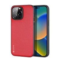 Dux Ducis Fino Back Cover hoesje voor Apple iPhone 14 Pro Max - Rood