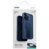 UNIQ Heldro Mag Strap Back Cover met MagSafe voor Apple iPhone 15 Pro - Blauw