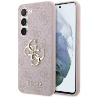 Guess 4G Big Metal Logo Hard Case Back Cover voor Samsung Galaxy A55 - Roze