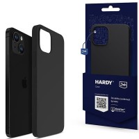 3MK Hardy Back Cover met MagSafe voor Apple iPhone 13 - Zwart