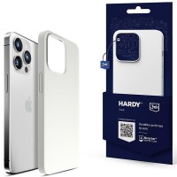 3MK Hardy Back Cover met MagSafe voor Apple iPhone 14 Pro Max - Wit