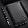 Dux Ducis Hivo RFID Echt Leren Wallet Case voor Samsung Galaxy S22 Plus - Zwart